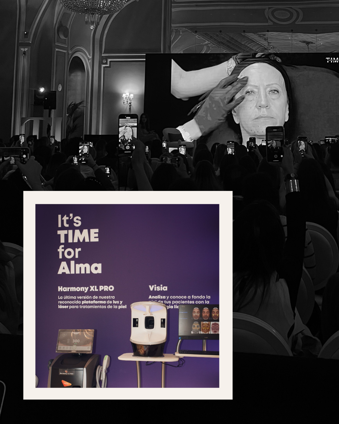 congreso de medicina estetica para la doctora carla barber de clinicas barber, acuerdo de colaboracion con alma laser medica